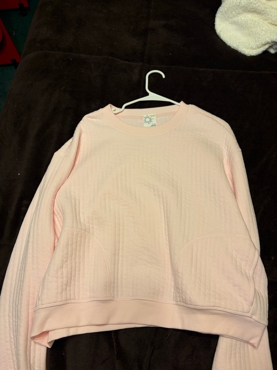 aerie Sweaters - aerie Pale Pink Crewneck Pullover